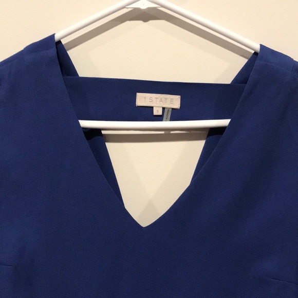 1.STATE COBALT BLUE LONG SLEEVE BLOUSE ▪️sz S - Picture 2 of 7